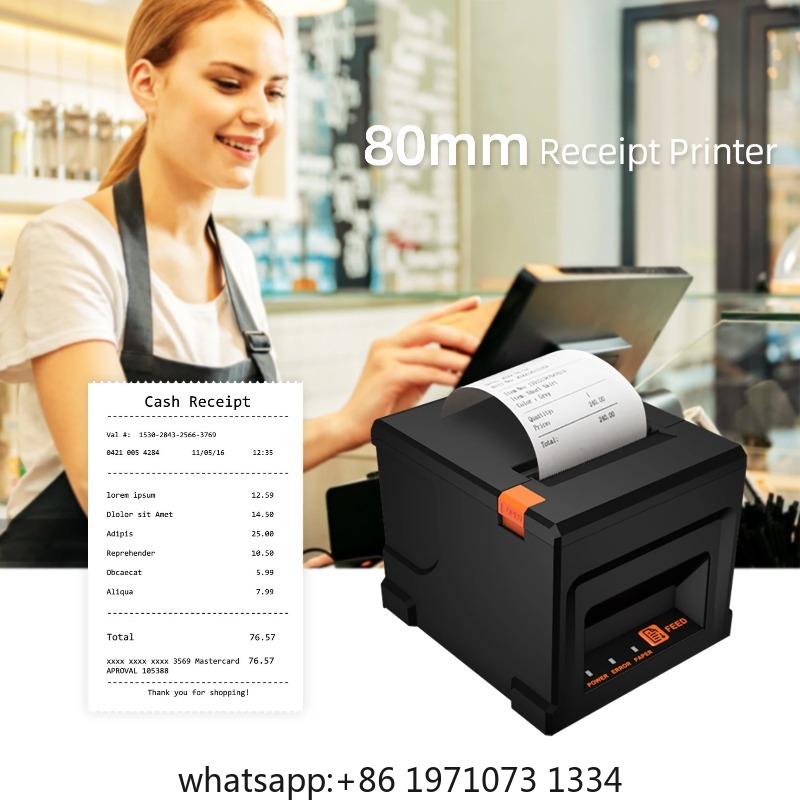 Receipt Printer - 【POS-8360】80mm USB+LAN Receipt Printer POS Printer