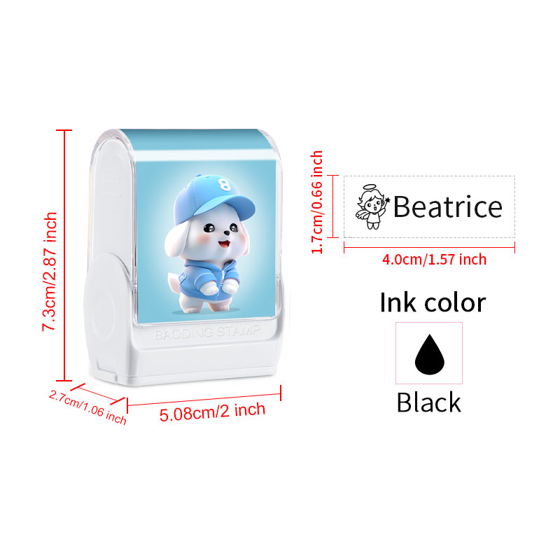 Personalized Baby Clothes Stam - Label Maker ulasan dan harga