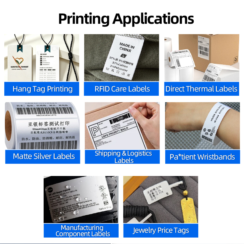 LONVILL Custom 600dpi RFID Lab - Barcode Printer ulasan dan harga