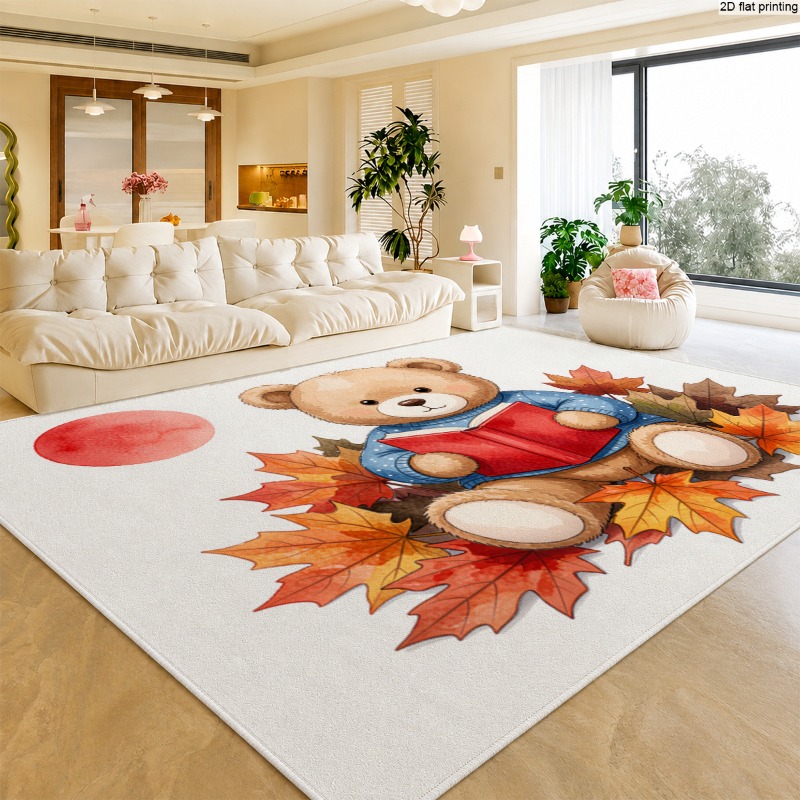Fall Teddy Bear Reading Book A - Commercial Book Printing Machines ulasan dan harga