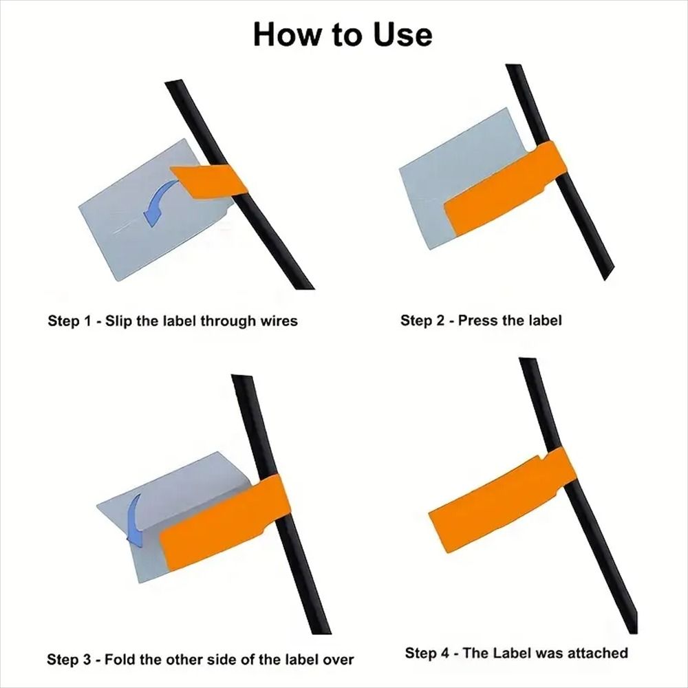 Waterproof Cable Labels Tags S - Label Maker ulasan dan harga